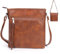 Acentor Umhängetasche Damen Kleine Handtasche Damen PU Leder Crossbody Bag Moderne Taschen