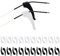20 Stück 10 Paar Brillenhalter Ohr,Brillenbügel,Brillen Rutsch Stopper,Brille Rutschstopp,Antirutsch Brillenbügel,Brillenhalter Sport,Universal,Antirutsch,für Brillen,Sonnenbrillen,Lesebrille