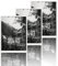 VUVUZULA Bilderrahmen 30x40cm Weiß Holz Holzrahmen 3er Set Fotorahmen MDF Rahmen Posterrahmen