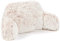 Huggleland Long Hair Cuddle Cushion Reading, Back Support Cushion, Neck Pillow, Gaming Chair, Gaming, Orthopaedic Pillows, Lounging Pillow for Bed & Chair (Pink)