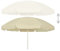 Kangmusi 314711 - Sombrilla de playa (240 cm), color amarillo