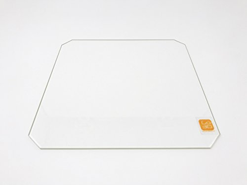 220mm x 220mm Borosilicate Glass Plate/Bed w/Corner Cut for MK2 MK3 Heated Bed 3D Printer