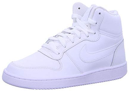 Nike Ebernon Mid, Baskets Hautes Femme, Blanc (White 100), 40.5 EU