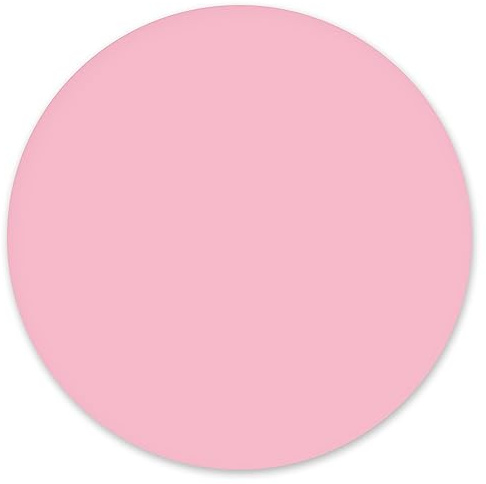 younikat Mauspad in Rosa I Ø 22 cm rund Mousepad in Standard-Größe I rutschfest wasserabweisend I schlicht modern zeitlos I Mausunterlage I Büro Homeoffice Gaming I dv443