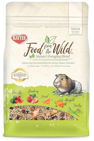 Kaytee Food from The Wild Natural Pet Guinea Pig Food, 4 Pound