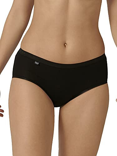 Basic+ Midi 3 Pack Briefs Black Black 4XL - 22