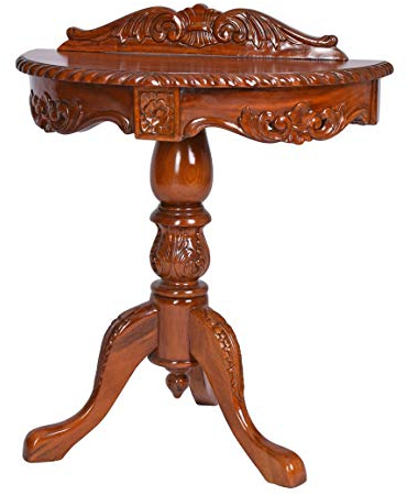 Palazzo Mar202 Console en bois massif Marron