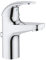 GROHE Start Curve - Einhand- Waschtischarmatur (wassersparend, Einlochmontage, langlebige Oberfläche), chrom, 23765000 S - Size