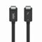 Belkin Câble Thunderbolt 4 (1 m, USB-C vers USB-C, Power Delivery 100 W, certifié USB 4, compatible Thunderbolt 3, MacBook Pro, eCPU, etc., certifié Intel Thunderbolt)