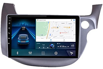 LIUWEIE Andriod 10 Navegador GPS para FIT Right 2008-2013 10 Inch Bluetooth Coche GPS Car Estéreo Receptor Video Bluetooth Espejo Enlace Coche Sistema Navegación Pantalla Resistiva Receptor