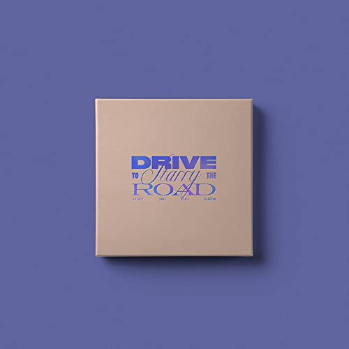 Fantagio Music - ASTRO - Drive to the Starry Road [Road ver.] 3rd Album + Folded Poster + Extra Photocards Set (15,8 x 3,5 cm, Beige, Modern, Weltraumthema) - K-POP