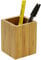 Woodquail Desktop Pen Pencil Holder Cup Stand, Made of Natural Bamboo