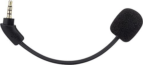 Microfono da gioco di ricambio per cuffie HyperX Cloud Revolver su PS4 PS5 Xbox One PC, microfono a braccio staccabile da 3,5 mm