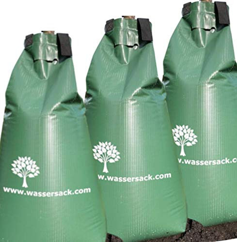 DR.LIPPMANN 3 St. Wassersack 75 l zur Baumbewässerung, robustes, verstärktes PVC (400 g pro qm), Premium Qualität UV- beständig