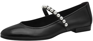 Tamaris Ballerina Damen Elegant schwarz,EU 40
