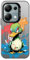 YUXING Funda para Xiaomi Redmi Note 13 Pro 4G / Poco M6 Pro 4G, Carcasa Antichoque Ultrafina con Diseño Patrón de Graffiti de Animales, Bumper Slim Case Cover, Duck