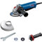 Bosch Professional Winkelschleifer GWS 12-125 P (Scheiben-Ø: 125 mm, 1200 W, inkl. Vibration Control-Zusatzhandgriff, Schutzhaube, Zweilochschlüssel)