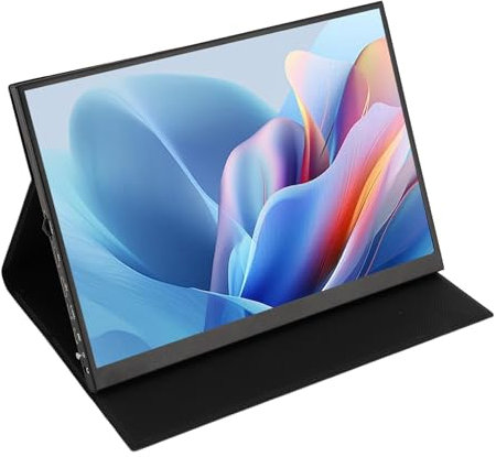 11 Inch Portable Monitor, FHD 2160x1440 USB C HDMI Computer Display, HDR IPS Gaming Monitor with Dual Speaker & 3.5mm Port, External Monitor for Laptop/PC/Phone/IOS Tablets (With