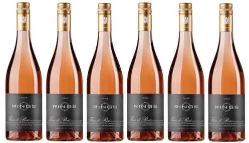 6x 0,75l - 2024er - Weingut Rings - Fleur de Rosé - VDP.Gutswein - Qualitätswein Pfalz - Deutschland - Rosé-Wein trocken