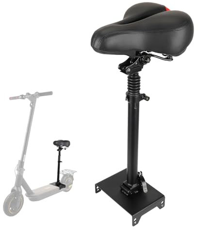 Sitzsattel für Elektroroller für Segway Ninebot MAX G30, höhenverstellbar, komfortable Stoßdämpfung, Befestigung für Elektroroller