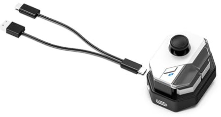 Juqoyue MB02 Mobile Game Joystick HID Gamepad für Android & IOS Multi-Connection: TYPE-C, USB, Bluetooth