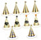 TOPBATHY 10 Pezzi Cappellini Compleanno Fuzzy Ball per Feste da Colorati per Adulti Decorazioni per Compleanno Gadget Divertenti per Feste