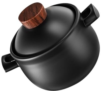 CONGARTENO Stew Pot Large Capacity Nonstick Stock Pot with Lid for Gas Stove Heavy Duty Cooking Pot for Soup and Rice Home Kitchen Essential