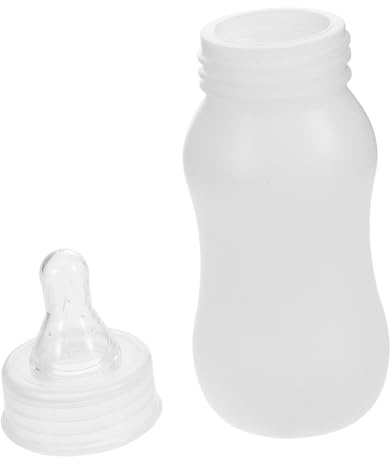 UPKOCH Fütterungsflasche Für Kleintiere 120 Ml Kunststoff Mit Regelbarem Sauger Multifunktional Für Ziegen Katzenbabys Haustierpflege
