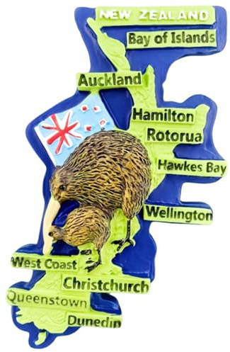 New Zealand Refrigerator Magnet Tourist Souvenir Fridge Decoration Creative Craft 3D