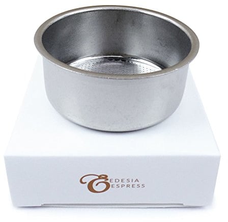 EDESIA ESPRESS - Sieb-Einsatz für KRUPS 53 mm - Ersatz für Siebträger - 14 g (2 Tassen)