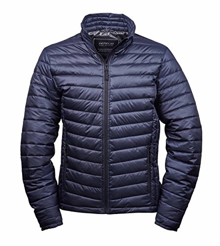 Tee Jays Mens Padded Zepelin Jacket (2XL) (Deep Navy)