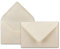 25x Brief-Umschläge in Vanille - 80 g/m² - Kuverts in DIN B6 Format 12,5 x 17,6 cm - Nassklebung ohne Fenster