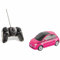 Mondo Motors - Fiat 500 Pink Edition - Modèle à l'échelle 1:24 - Jusqu'à 20 km/h de vitesse - Voiture de jeu enfant - 63554