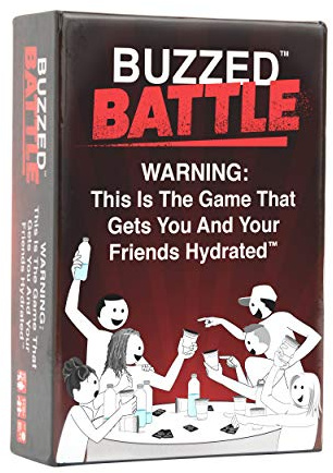 Buzzed Battle – Das lustige Team-Partyspiel, das Sie und Ihre Freunde hydratisiert bringt