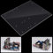 Yunseity PC Open Frame Test Bench, Transparent ATX Motherboard Overlock DIY Open Air Frame Chassis PC Case, 330x268mm Acrylic, Easy to Assemble Kit