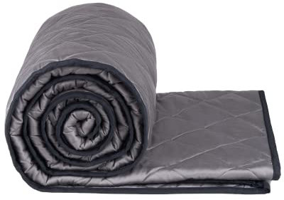 blnk Gewichtsdecke 155x220 9kg – Therapiedecke Erwachsene, Gewichtdecke, schwere Decke, Gravity Blanket, schwere Bettdecke aus 100% Bambus – 155 x 220 9kg