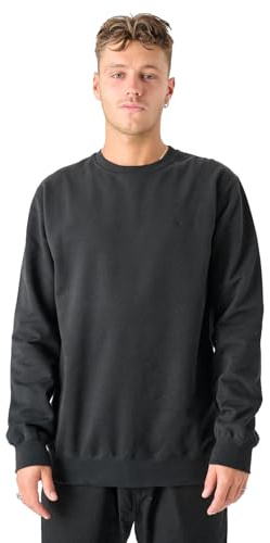 Cleptomanicx Sweatshirt Crewneck Ligull (Black)