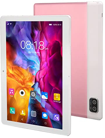 10,1 Zoll Tablet, 10 Kern CPU, 5G WLAN für Android 12, RAM, 6 GB ROM, 128 GB, 2 MP, 5 MP, Kamera, 1960 X 1080 IPS HD Bildschirm, Dual Band WLAN, 8800 MAh, Roségold Studenten Tablet.(eu)