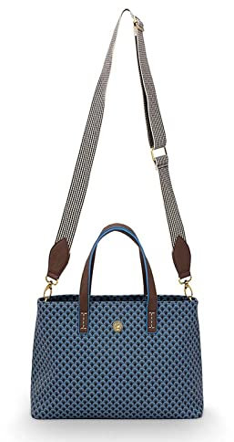 Pip Studio Shopper Small Suki Blue 33/39x22x10cm