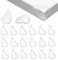 BillyBath 20 Stück Ecken&Kantenschutz Set, Schutzecken für Babys -Eckenschutz Transparent Tisch Geeignet für scharfen Kantenschutz an Allen Arten von Möbelecken.
