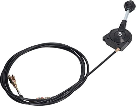 Excavator Manual Throttle Cable Motor Control Throttle Hand Control Kit Heavy Equipment Parts Throttle Grips Cable Accessories 3.5meter