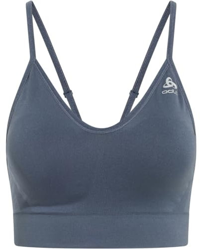 Odlo Damen gepolsterter Sport BH SEAMLESS SOFT 2.0 LOW SUPPORT, india ink, S
