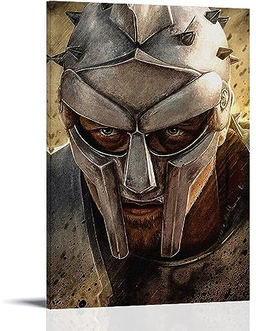 ENILSA Gladiator (2000) IMDB Top 250 Leinwand-Poster, dekoratives Gemälde, Leinwand-Wandposter und Kunstdruck, modernes Familienschlafzimmer-Dekor-Poster, 20 x 30 cm