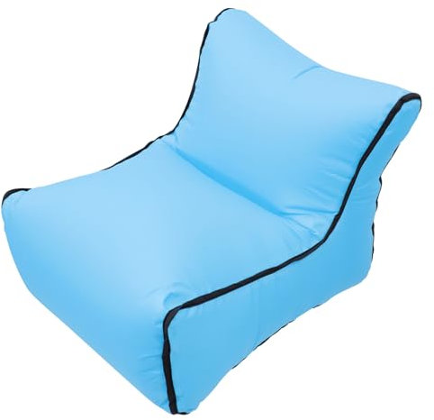 Sosoport 1Stk Aufblasbares Sofa aufblasbare Liegen faltbares Luftsofa Strandstuhl Faltbare Matratze tragbares Luftsofa Aufblasbarer Stuhl schlafen Luftkissen Liegekissen Chaiselongue Reisen