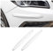 Adunsiaoto 2 Stück Universal Anti-Collision Patch Auto Stoßstange, Kohlefaser Autos Tür Bump Protector Aufkleber für Auto SUV, Auto Türkantenschutz Aufkleber(Weiß)