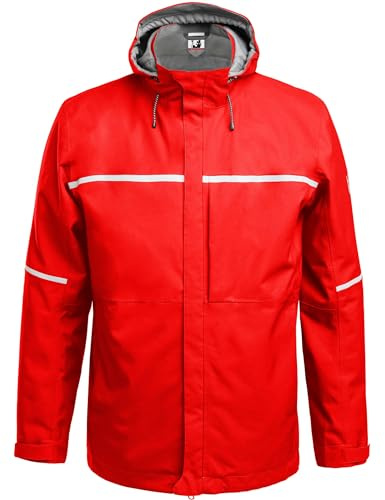 Grizzlyskin Hardshell Jacke Resist Farbe Rot Größe XL