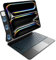 pankeybd Custodia con tastiera per iPad Pro 13 pollici M4 2024, Retroilluminazione a 7 colori, Trackpad multi-touch, Design magnetico fluttuante, Nero