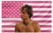 Aieted Jj Maybank - Bandiera americana rosa, 9 x 1,5 m, divertente poster con Jj Maybank, decorazione per dormitorio universitario, feste all'aperto, regalo, cortile