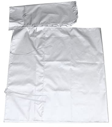 JEWEDECO Cubierta De Lavadora y Antisun Cremallera Para Protección De Electrodomésticos De Carga