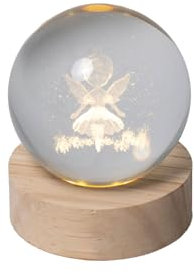 PuntoCasaStore Linea Sfera Laser 2025 Illumina la Tua Festa Bomboniera Idea Regalo per Ogni Occasione (Fatina - Trilli, Diam. 6 cm (Piccola))